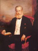 Delfim da Camara Portrait of Dom Pedro II painting